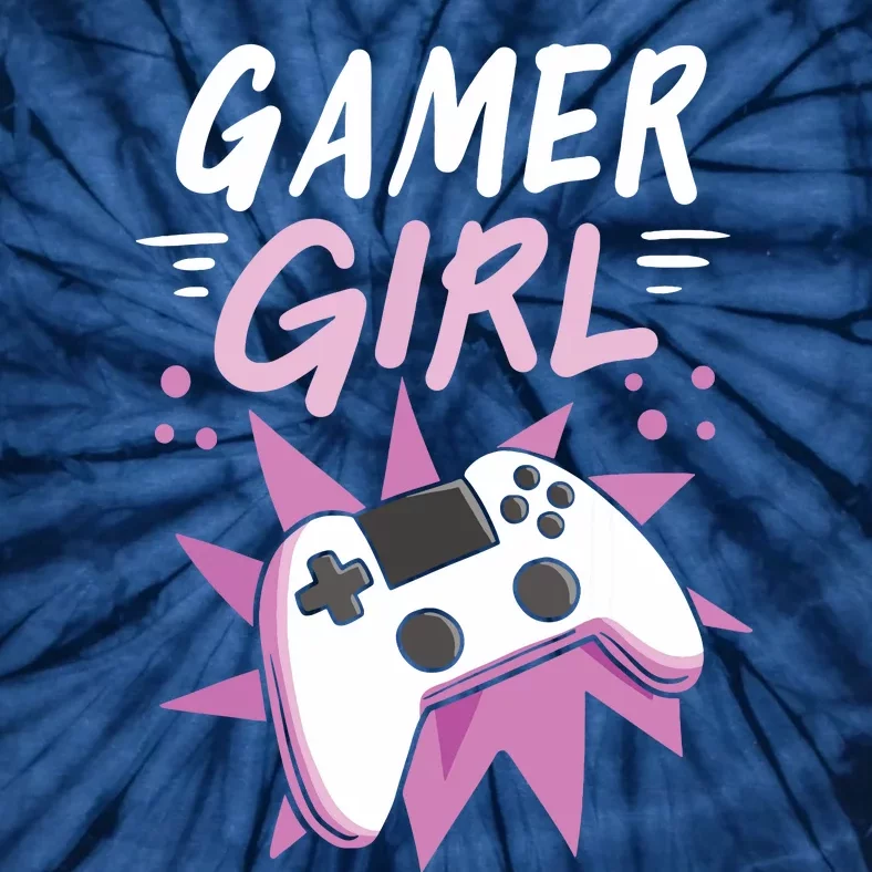 Gamer Girl Gaming Streaming Video Games Gift Tie-Dye T-Shirt