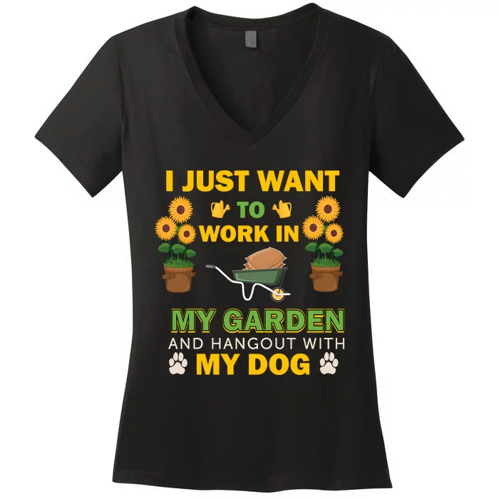 Gardening Gift Women's V-Neck T-Shirt