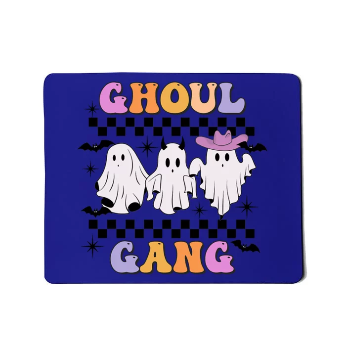 Groovy Ghoul Gang Cute Ghost Spooky Boo Crew Funny Halloween Cute Gift Mousepad