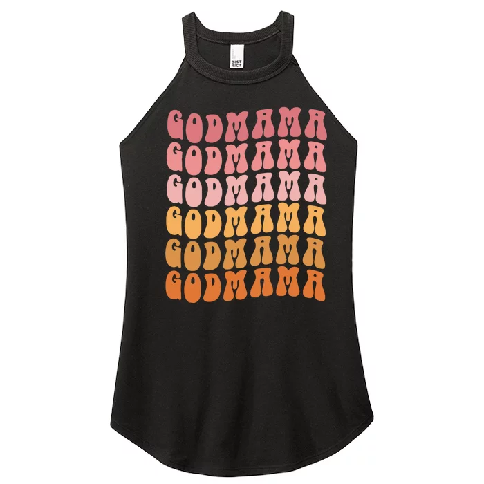 Groovy Godmother Women’s Perfect Tri Rocker Tank