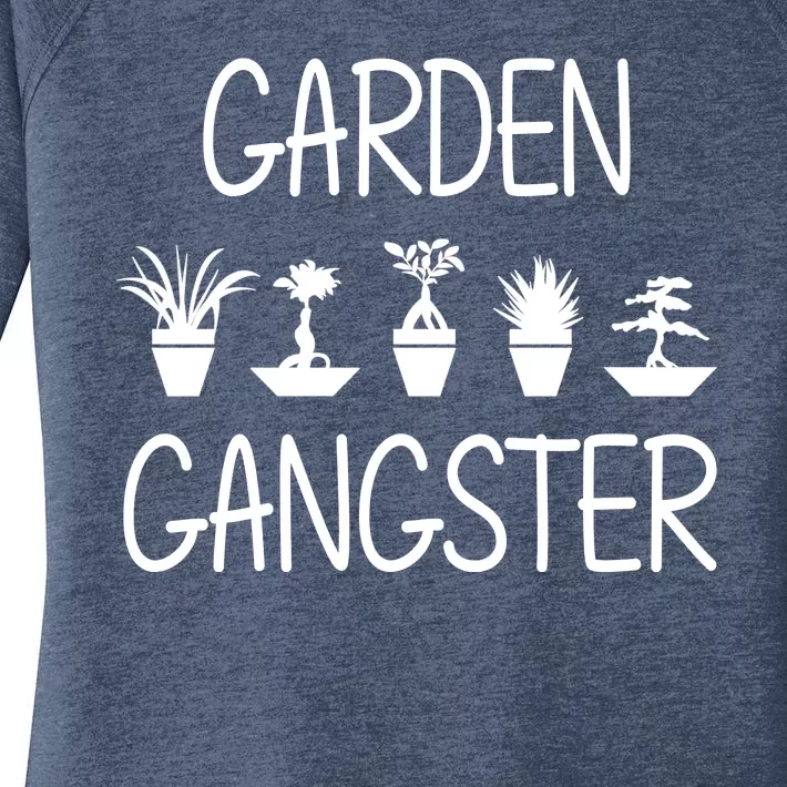 Garden Gangster Women's Perfect Tri Tunic Long Sleeve Shirt