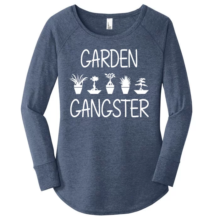 Garden Gangster Women's Perfect Tri Tunic Long Sleeve Shirt