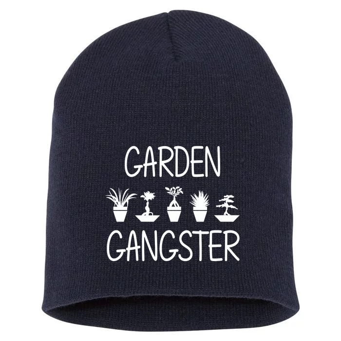 Garden Gangster Short Acrylic Beanie