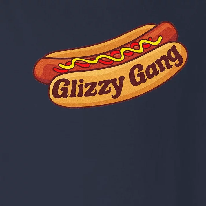 Glizzy Gang Gladiator Gobbler Funny Hot Dog Toddler Long Sleeve Shirt