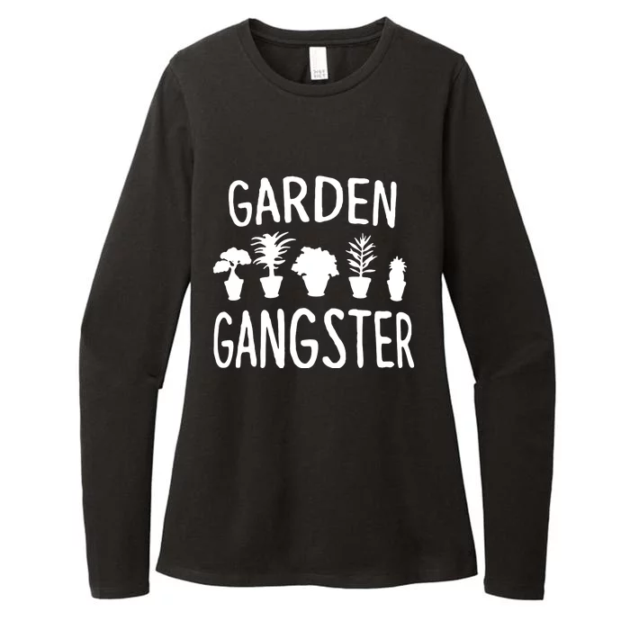 Garden Gangster Gardening For Gardeners Womens CVC Long Sleeve Shirt