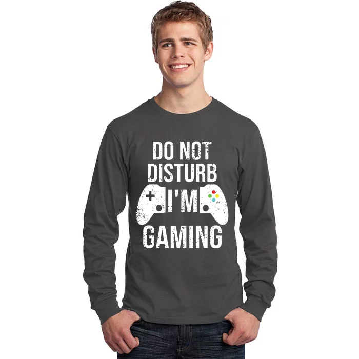 Gaming Gamer Gifts For Teen Tall Long Sleeve T-Shirt