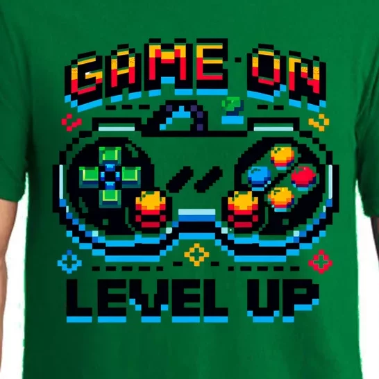 Gamer Gaming Game On Level Up Gift Pajama Set