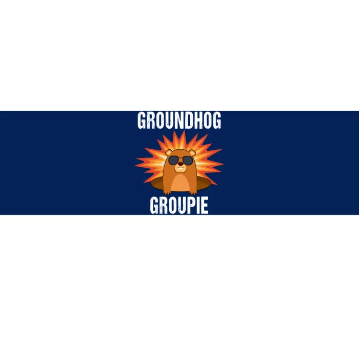 Groundhog Groupie Groundhog Day Party Bumper Sticker