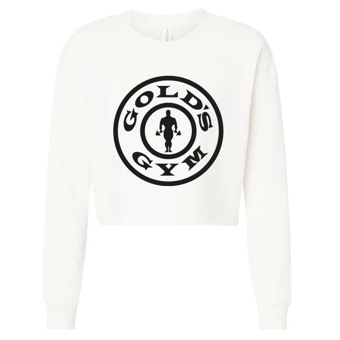 Gold Gym Cropped Pullover Crew