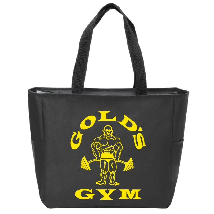 Gold Gym Zip Tote Bag