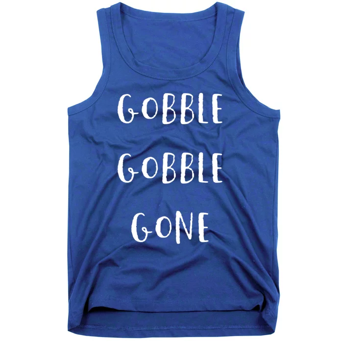 Gobble Gobble Gone Turkey Hunting Gift Tank Top