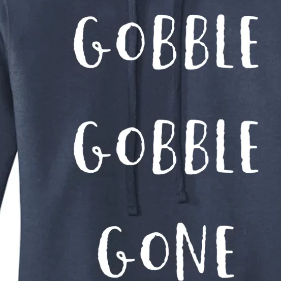 Gobble Gobble Gone Turkey Hunting Gift Women's Pullover Hoodie