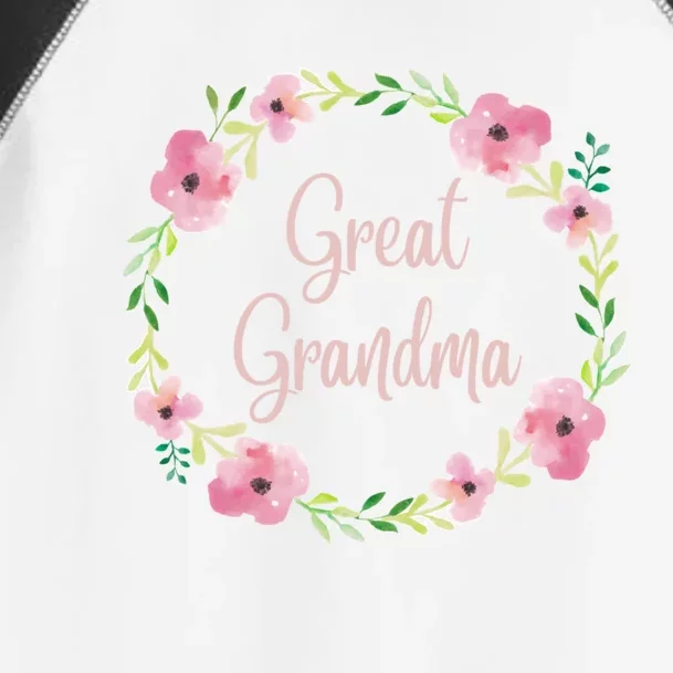 Great Grandma Grandmother Gigi Nana Pregnancy Announcet Gift Toddler Fine Jersey T-Shirt