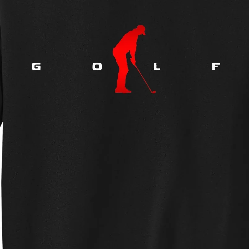 Golfer Golf Tall Sweatshirt