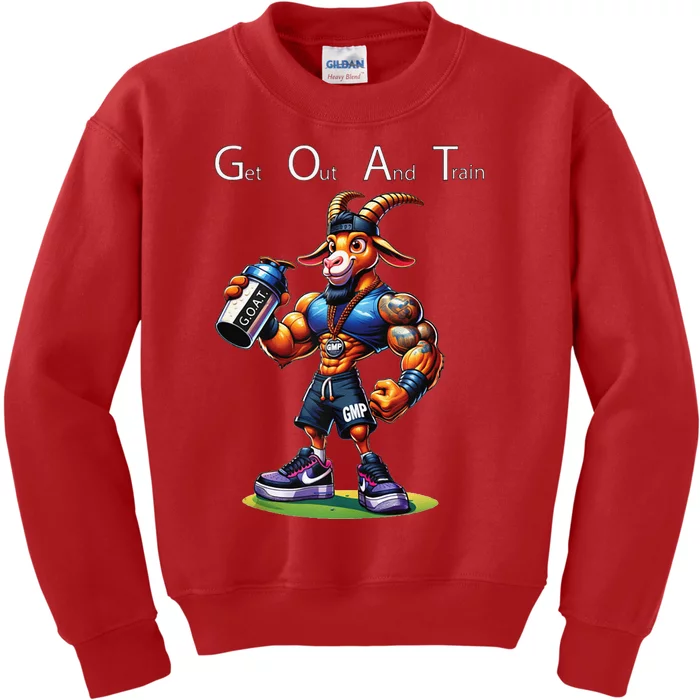 Gym G.O.A.T Kids Sweatshirt