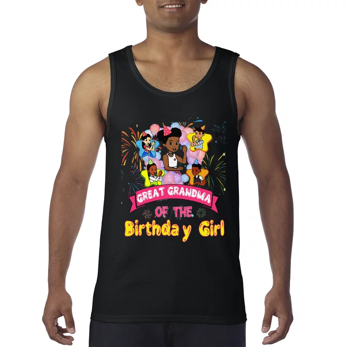 Great Grandma GracieS Corner Birthday Dolls Cute Party Gift Tank Top