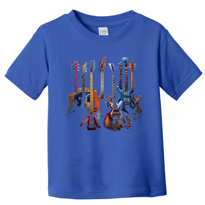 Guitars guitarists gift Toddler T-Shirt