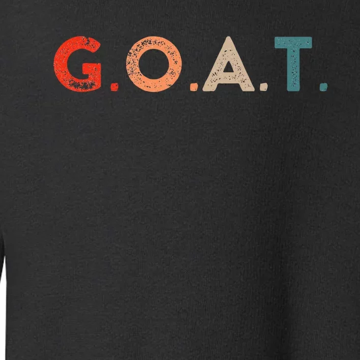 Goat G.O.A.T. Toddler Sweatshirt