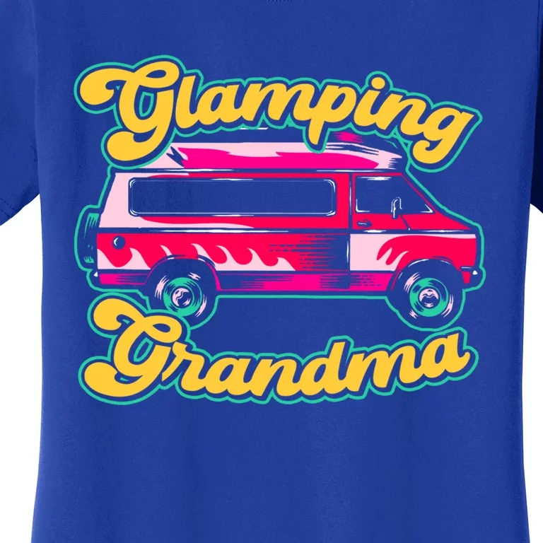 Glamping Grandma Glamorous Camping Glamper Meaningful Gift Women's T-Shirt