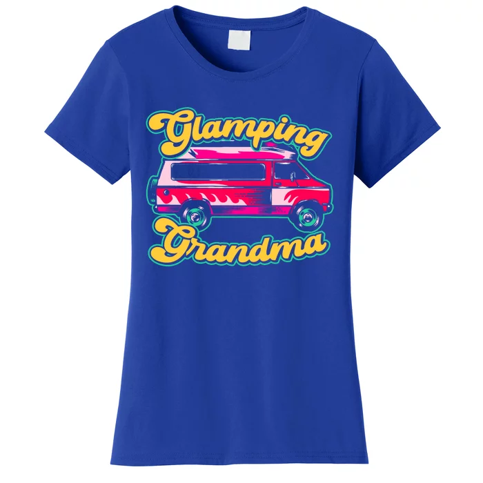 Glamping Grandma Glamorous Camping Glamper Meaningful Gift Women's T-Shirt