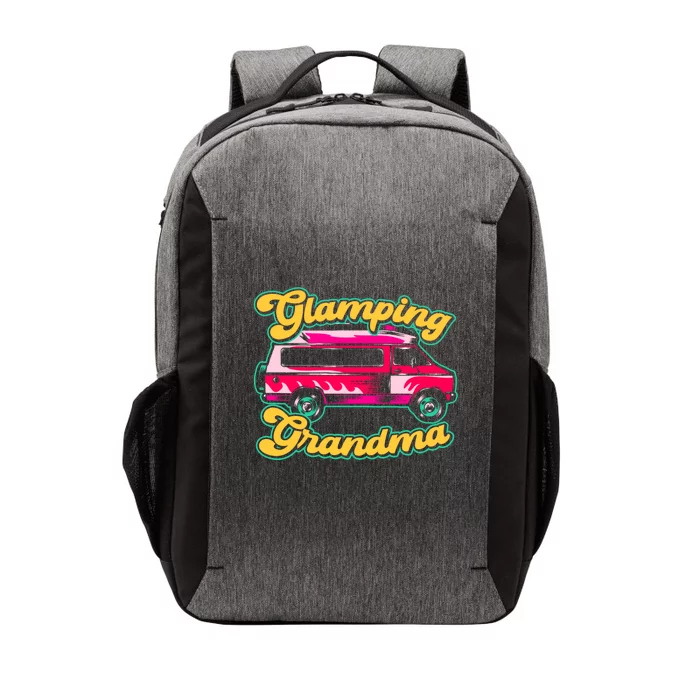 Glamping Grandma Glamorous Camping Glamper Meaningful Gift Vector Backpack