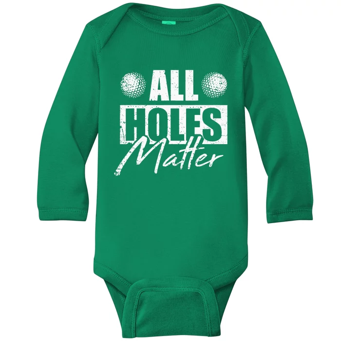 Golf Golfing Golfer Saying Humor Funny Sports Lovers Gifts Baby Long Sleeve Bodysuit