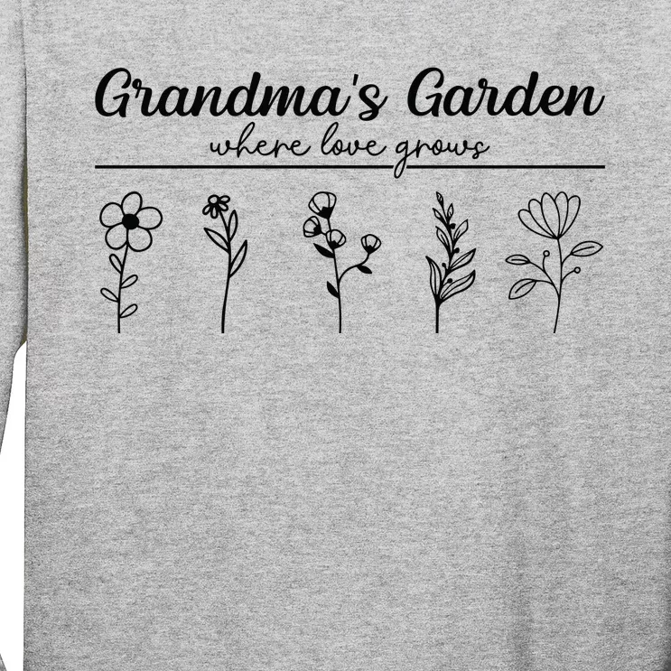 GrandmaS Garden Long Sleeve Shirt