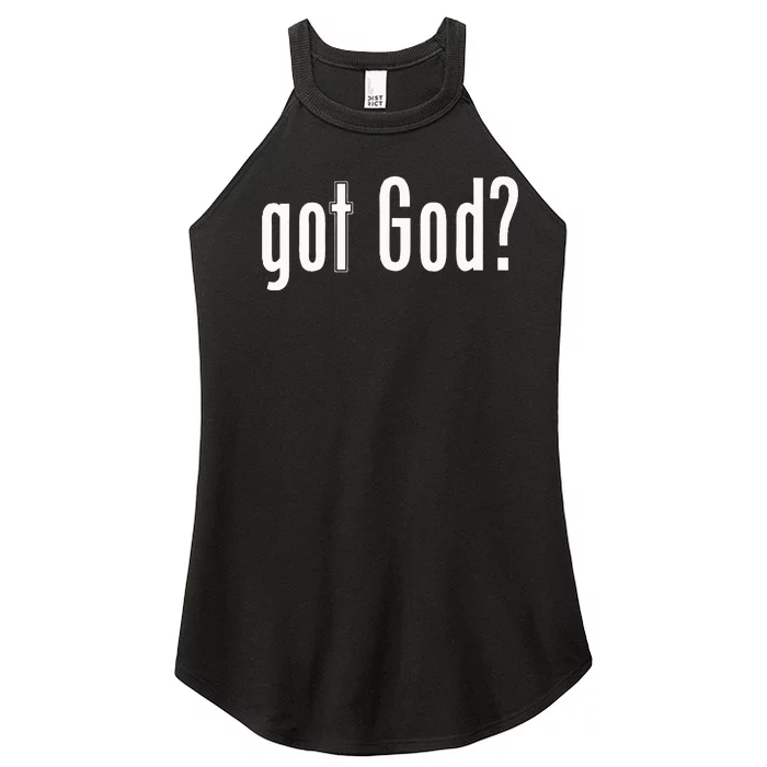 Got God Women’s Perfect Tri Rocker Tank