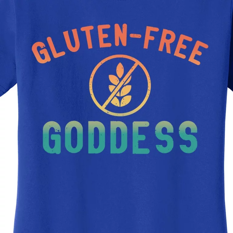 Glutenfree Goddess Gluten Free Celiac Disease Statet Gift Women's T-Shirt