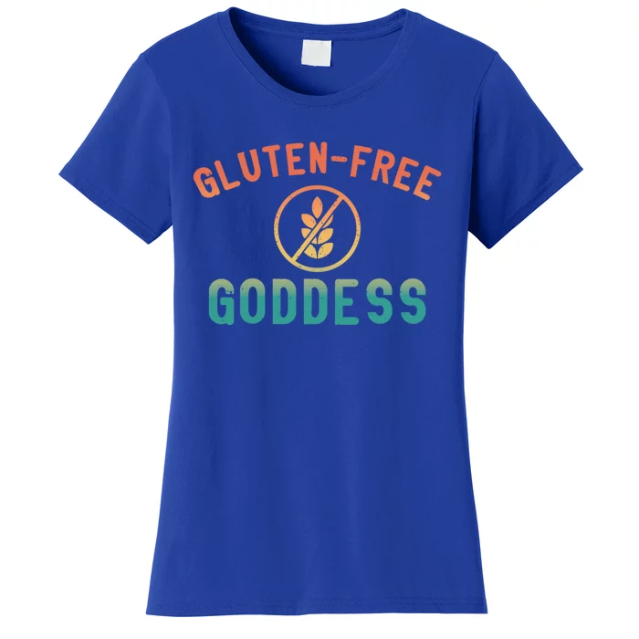 Glutenfree Goddess Gluten Free Celiac Disease Statet Gift Women's T-Shirt