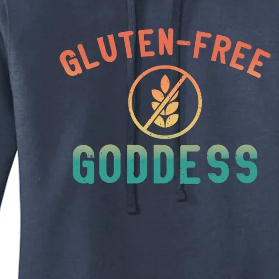 Glutenfree Goddess Gluten Free Celiac Disease Statet Gift Women's Pullover Hoodie