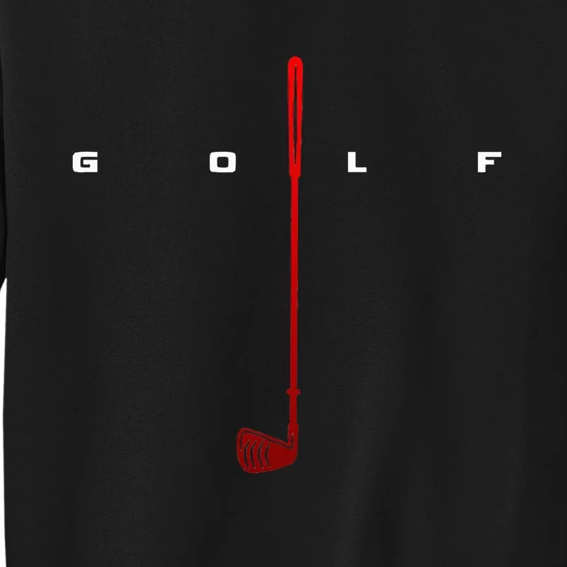 Golfer Golf Tall Sweatshirt