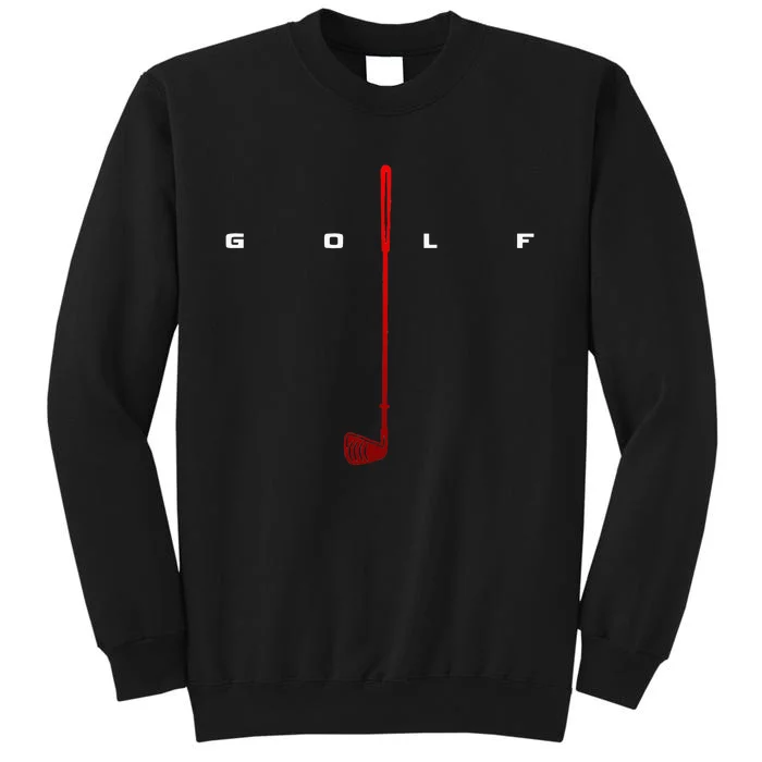 Golfer Golf Tall Sweatshirt