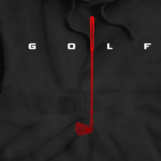 Golfer Golf Tie Dye Hoodie