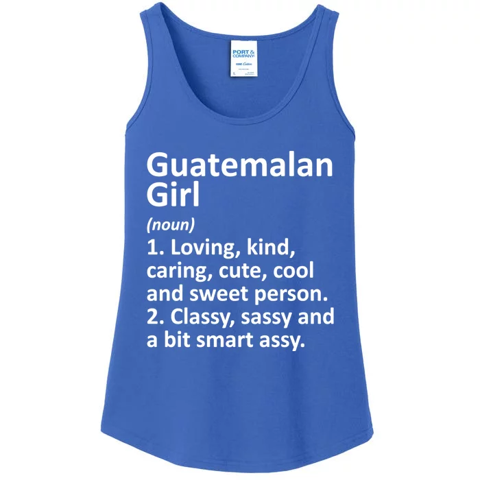 Guatemalan Guatemala Gift Funny Country Roots Descent Meaningful Gift Ladies Essential Tank