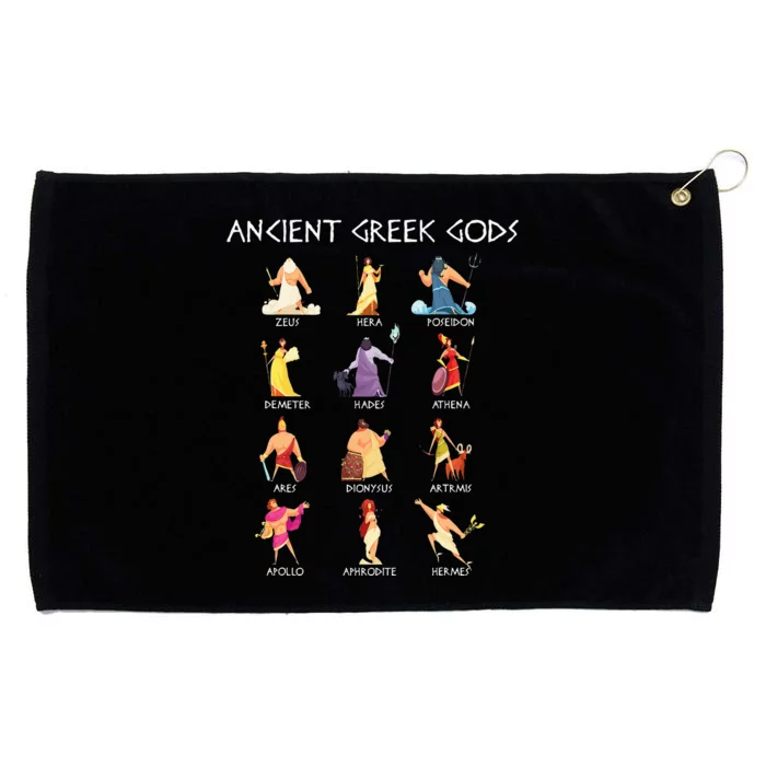 Greek Gods Greek Mythology Ancient Legends Grommeted Golf Towel