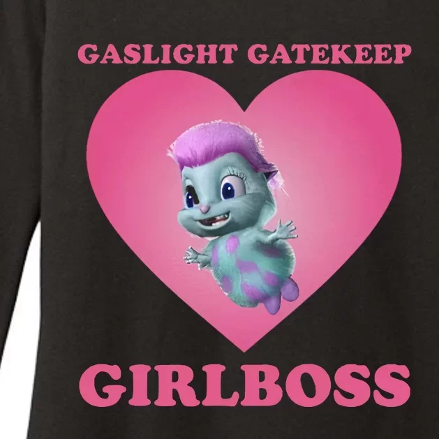 Gaslight Gatekeep Girlboss Bibbles Beliefs Gaslight Gatekeep Girlboss Womens CVC Long Sleeve Shirt