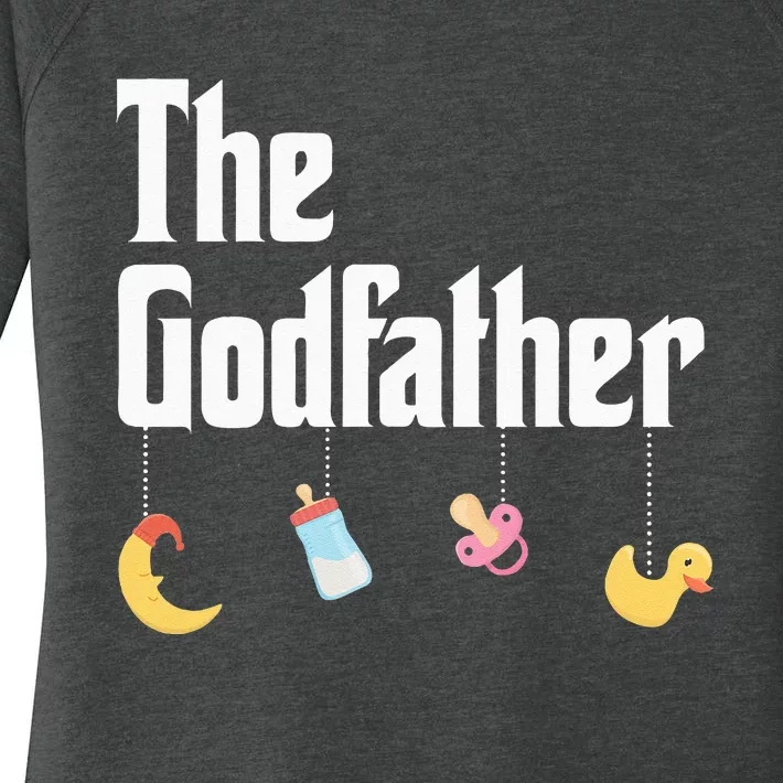 Godfather Godson Goddaughter Godchild Godparent Women's Perfect Tri Tunic Long Sleeve Shirt