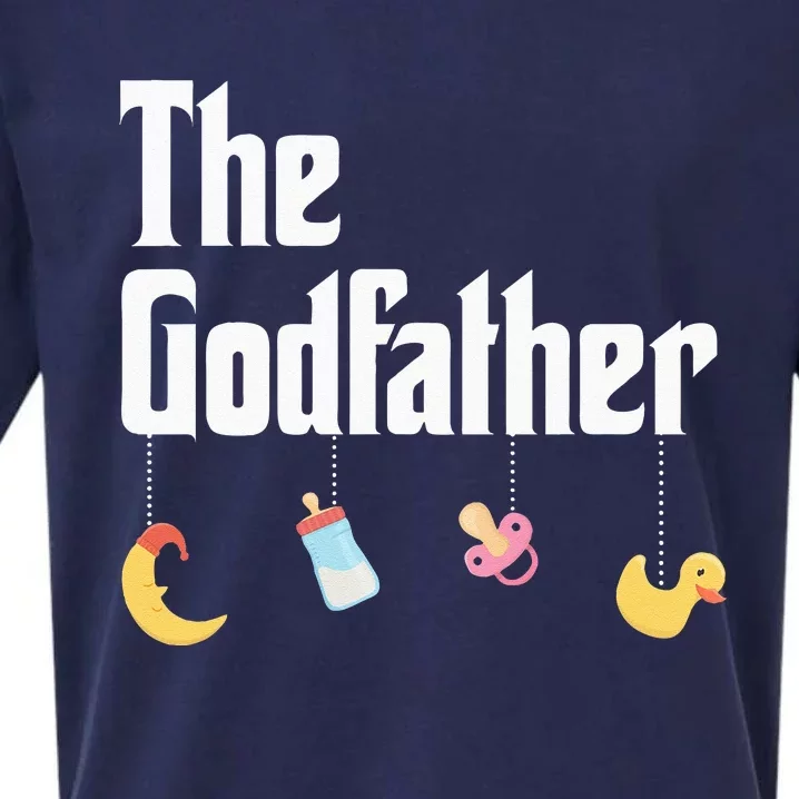 Godfather Godson Goddaughter Godchild Godparent Sueded Cloud Jersey T-Shirt