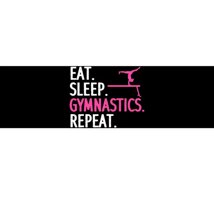 Gymnastics Gymnast Handstand Tumbling Bumper Sticker