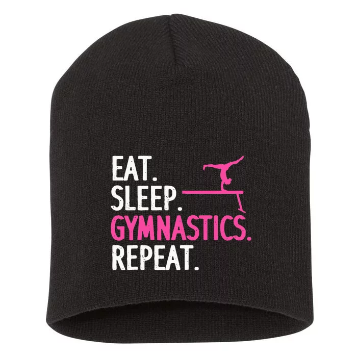 Gymnastics Gymnast Handstand Tumbling Short Acrylic Beanie