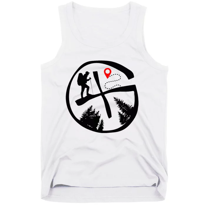 Geocaching Geocache Hiking Outdoors Tank Top