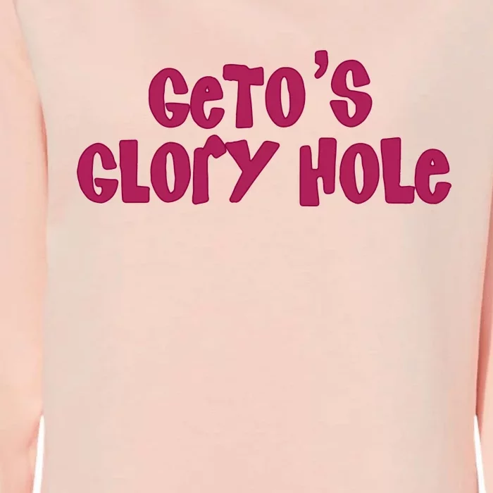 Getos Glory Hole Womens California Wash Sweatshirt