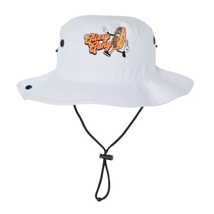 Glizzy Gang Hotdog Vintage Retro Funny Gift Legacy Cool Fit Booney Bucket Hat