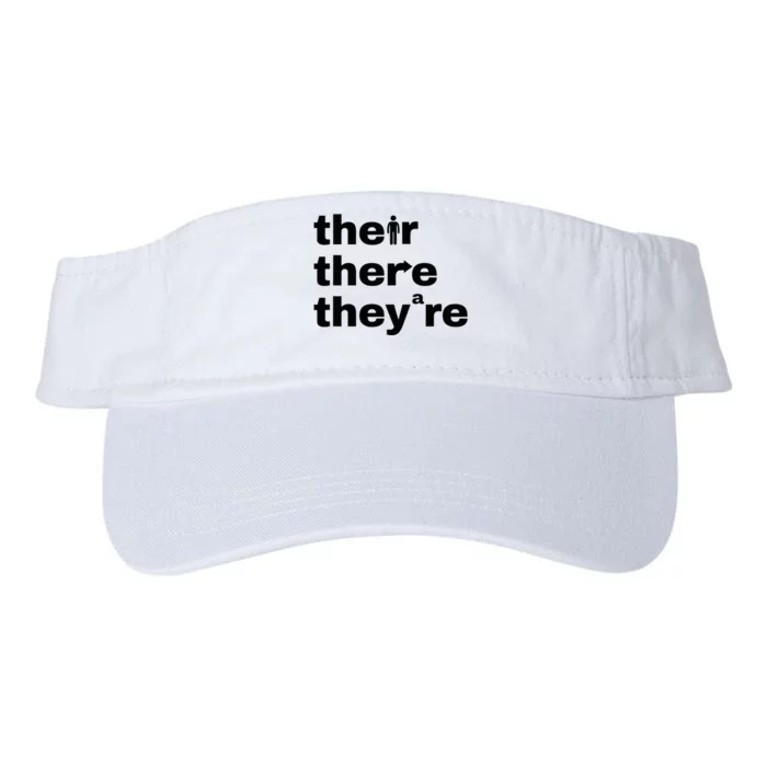 Grammar Geek Hilarious English Classroom Humor Valucap Bio-Washed Visor