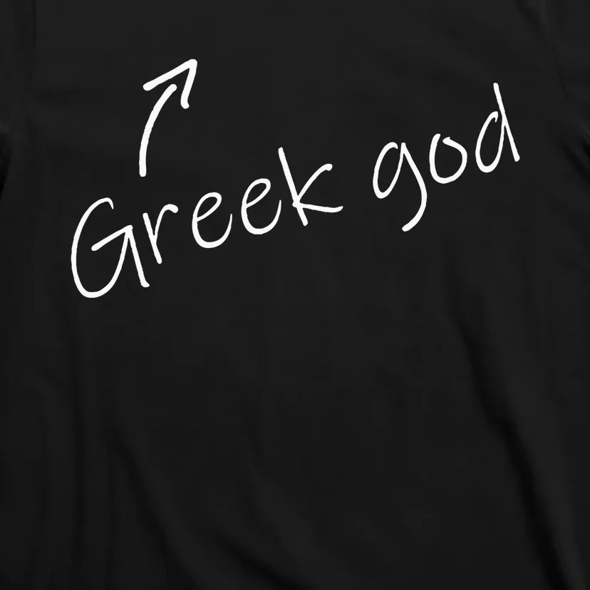 Greek God Halloween Costume Funny Adult Humor Party T-Shirt