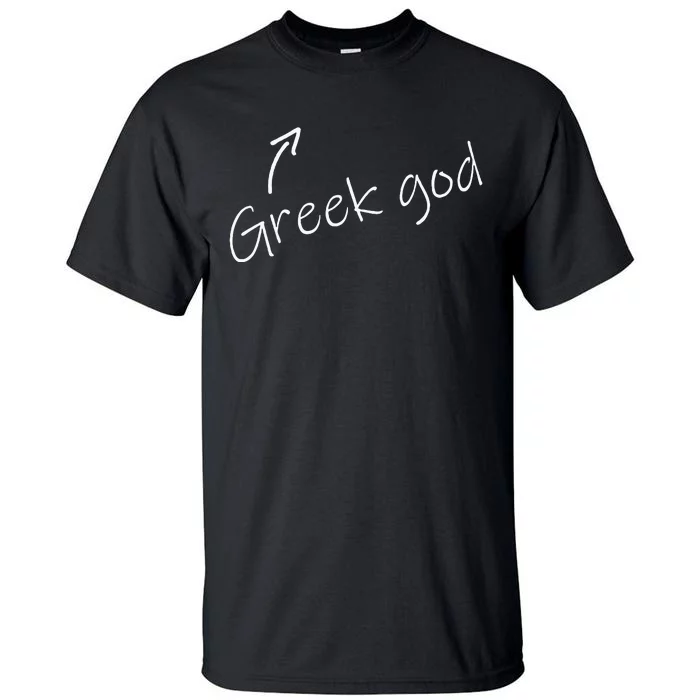 Greek God Halloween Costume Funny Adult Humor Party Tall T-Shirt