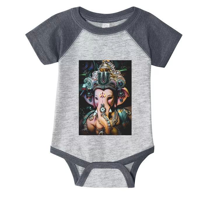 Ganesha Ganapati Hindu Yoga Meditation Gift Infant Baby Jersey Bodysuit