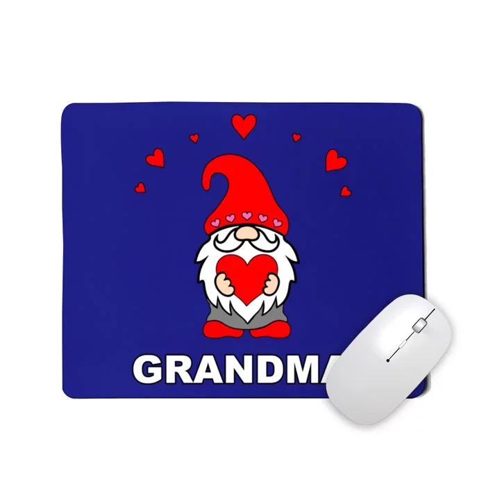 Grandma Grandmother Happy MotherS Day Gift Gnome Cute Elf Gift Mousepad