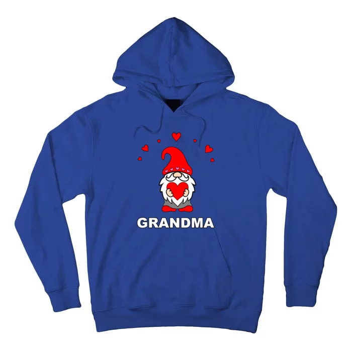 Grandma Grandmother Happy MotherS Day Gift Gnome Cute Elf Gift Tall Hoodie